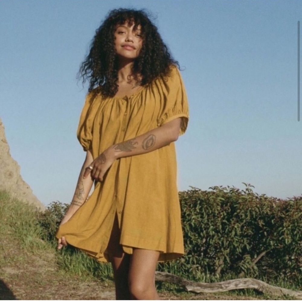 Doen Josette Dress Golden Willow